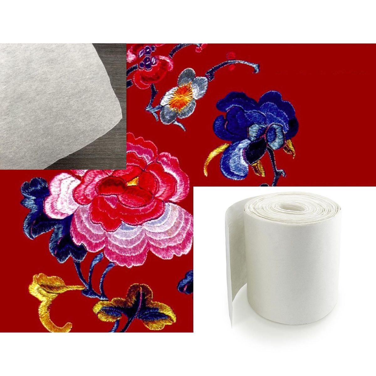 Tear Away Embroidery Stabilizer Medium Weight Handmade