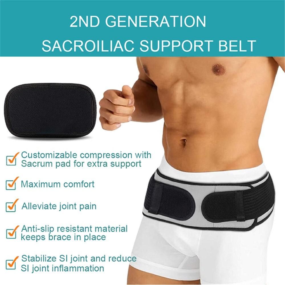 Sacroiliac SI Joint Hip Belt for Sciatica Pelvic Back Lumbar Pelvic Support