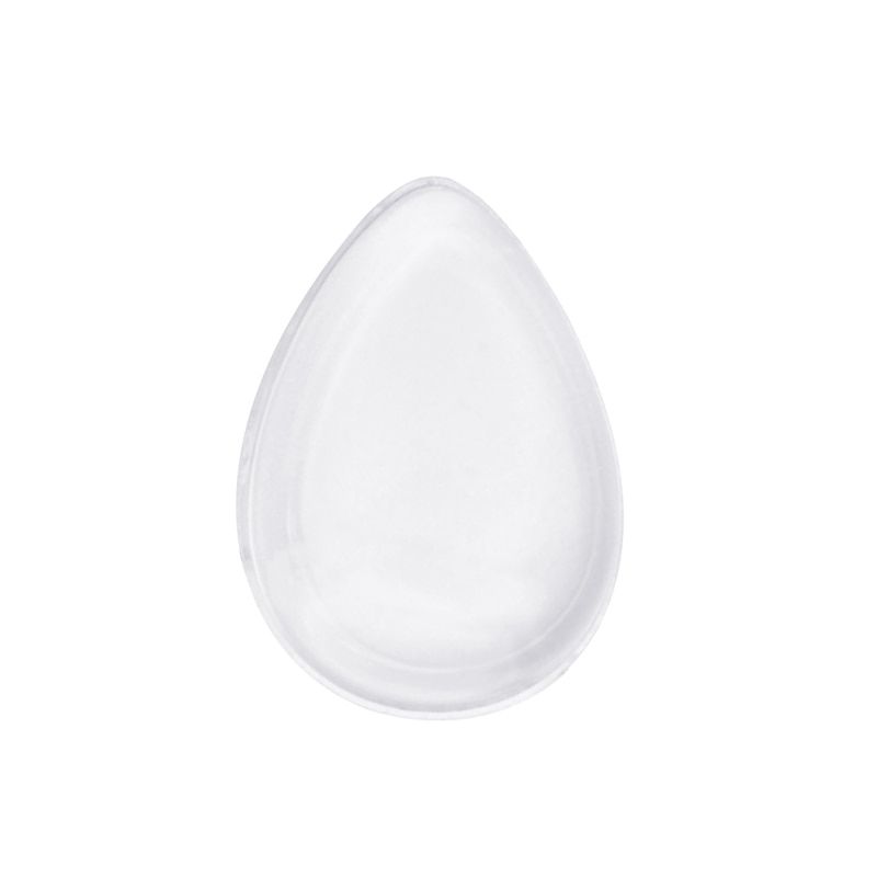 Clear Silicone Powder Puff Soft Jelly Makeup Sponges Face Concealer Highlight Foundation BB Cream Makeup Tools Cosmetics Blender Water Drop