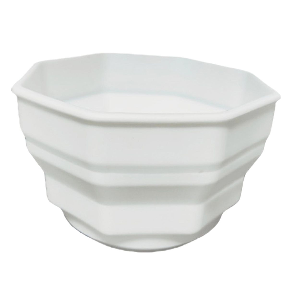 Travel-friendly Snack Container Foldable Snack Tray with for 40oz White