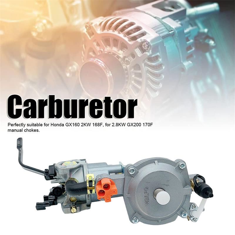 Generator Gas Carburetor Gasoline Engine Dual  Carburetor