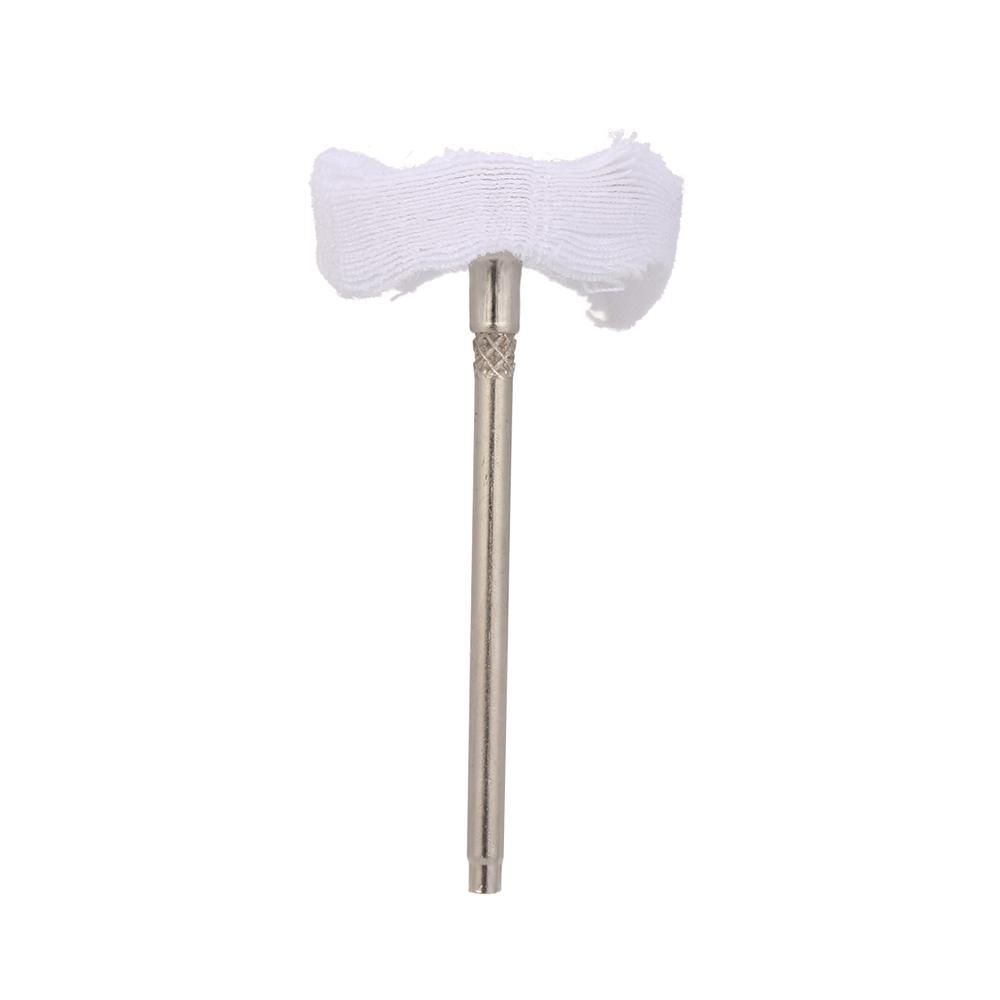 Cotton Polishing Buffing Wheels Brushes with Shank T-shaped Grinder Grinding Wheel for Rotary Tool Dental Supply