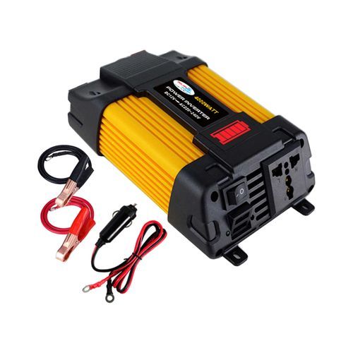 Car Solar Power Inverter Converter DC 12V To AC 240V 4000W 6000W LCD