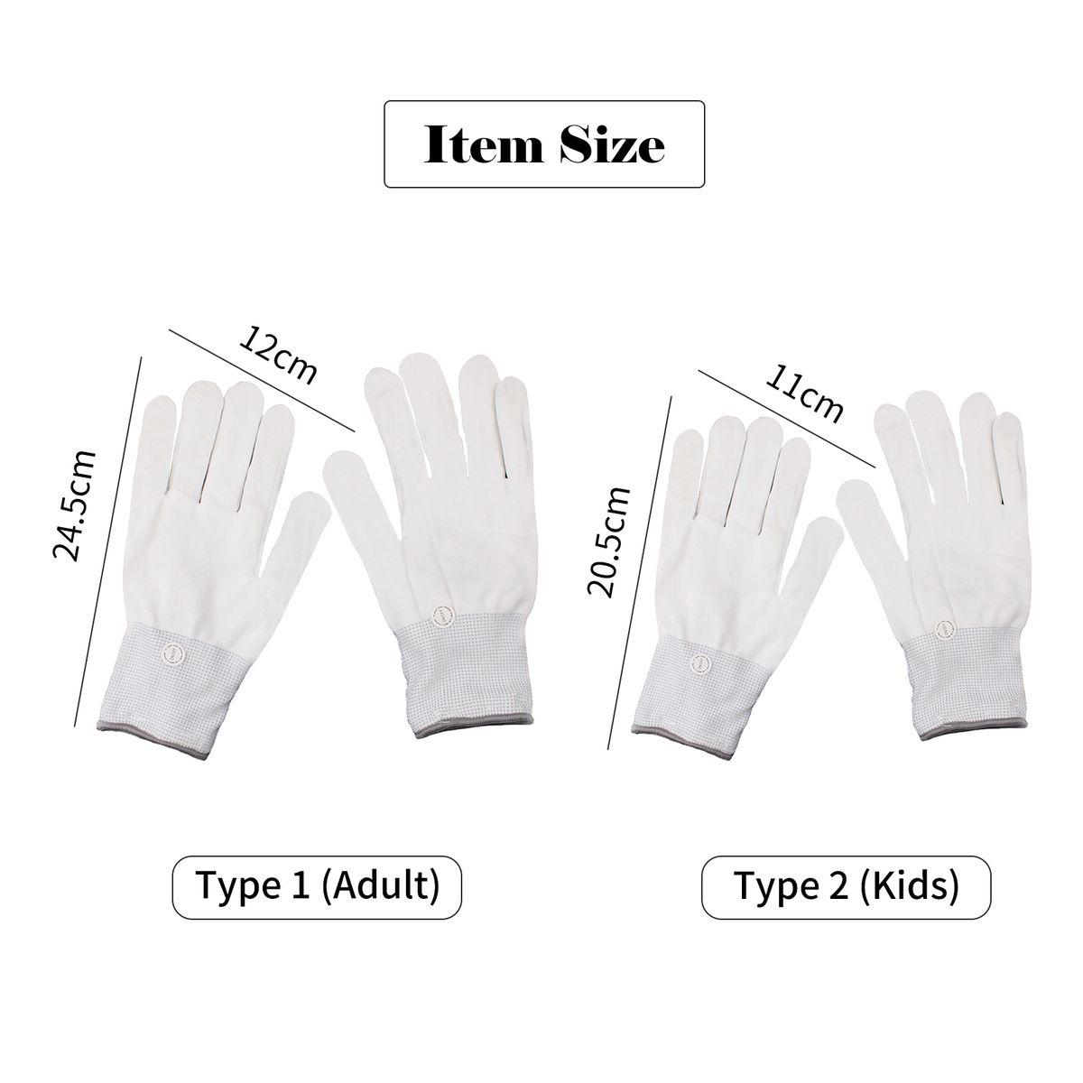 Colorful Light Up Gloves Kids Boys Girls LED Gloves Flashing