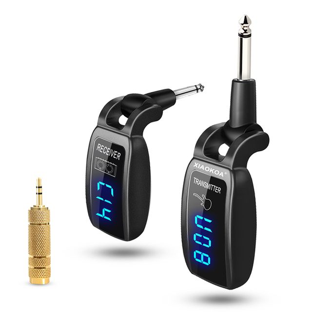 Xiaokoa Wireless Guitar System Rechargeable Upgrated Led