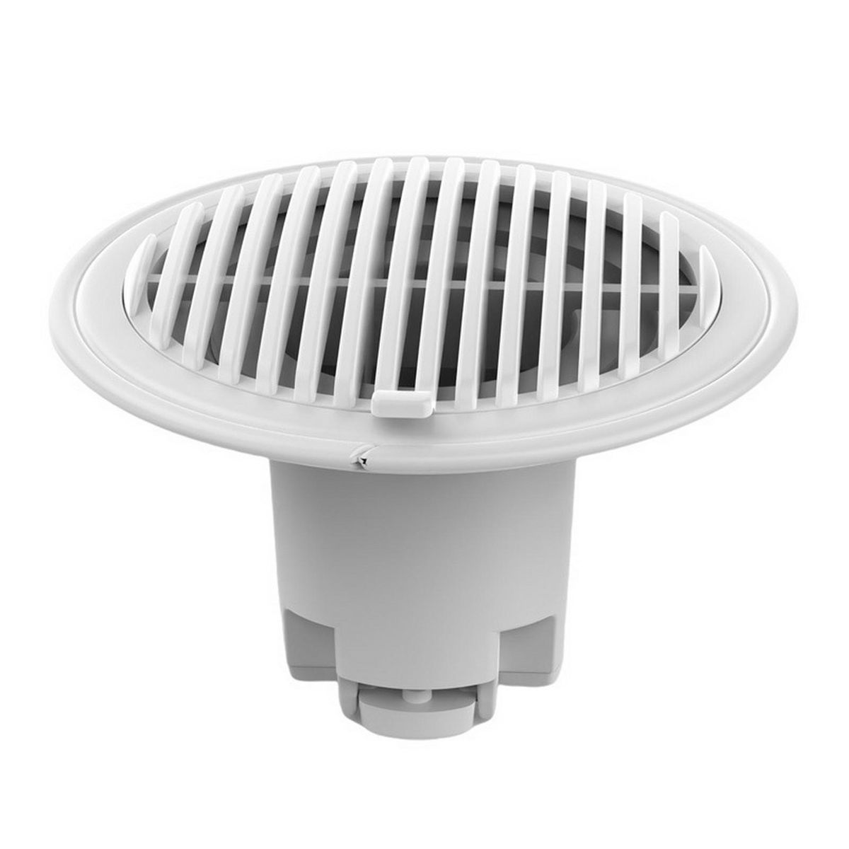 Floor Strainer Shower Floor Drain Backflow Preventer Valve Sewer Core White