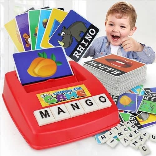 Kids Matching Letters Spelling Word Game Toy