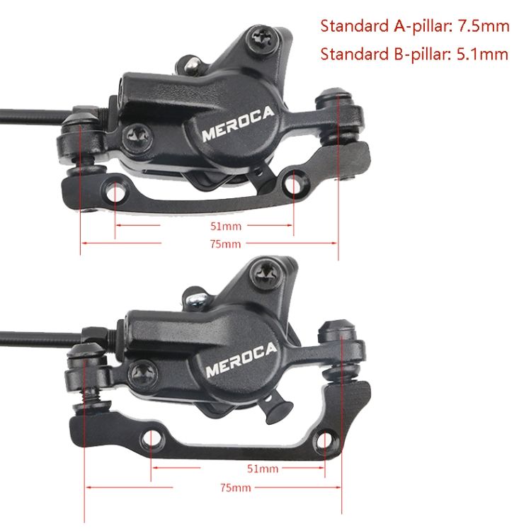 Bicycle Brake Left Back 1400mm + Disc Brake