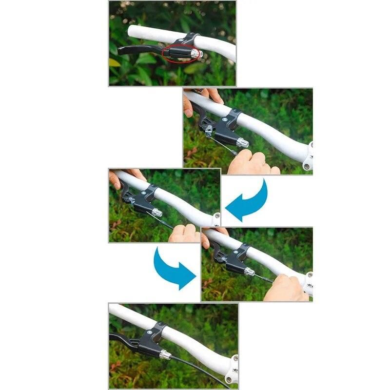 Bicycle Accessories Part Road Bike Fixed Bicycle Brake Levers Bike Brake Handle 22.2mm Cycling Brake Levers 3-finger