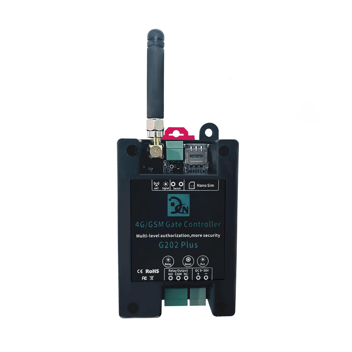 4G/GSM G202Plus Gate Controller Wireless Remote GSM Gate Opener Authorizing Regular Users is not Supported callny control(APP)