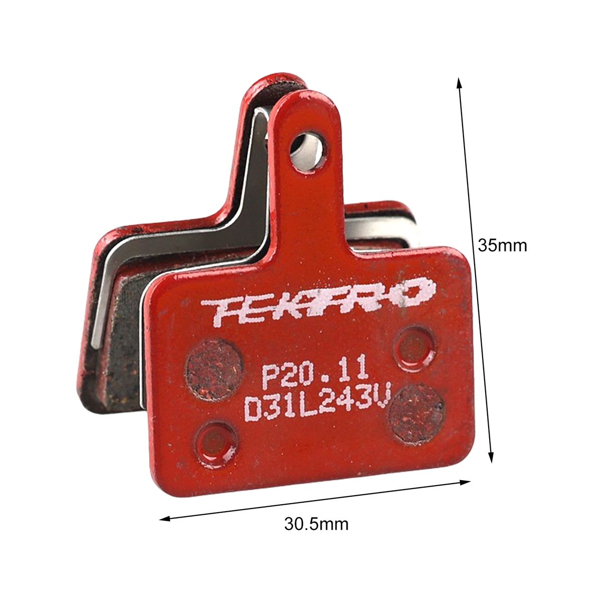 1 Set Disc Brake Pad Tear Resistant Disc Brake Pad Sets