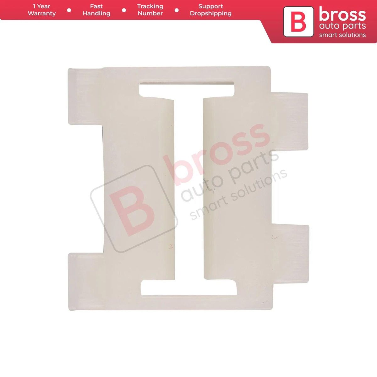 Bross Auto Parts BCF1867 10 Pieces Moulding Clips for Mercedes W201: 0019885081