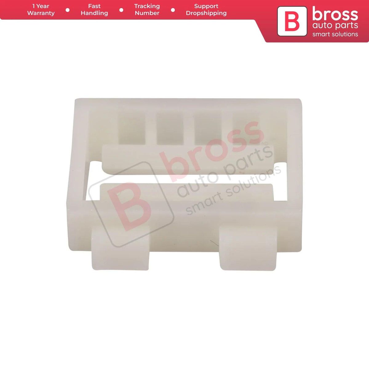 Bross Auto Parts BCF1867 10 Pieces Moulding Clips for Mercedes W201: 0019885081