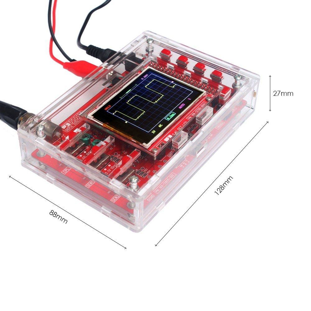 Acrylic DIY Case Cover Shell For DSO138 Oscilloscope