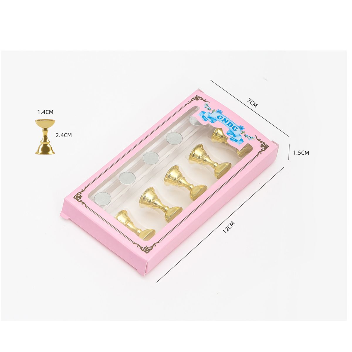 Acrylic Nail Art Practice Stands Magnetic Nail Tips Holders