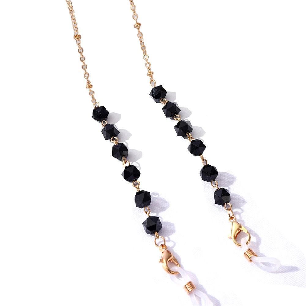 Exquisite Fashion Glasses Strap Sunglasses Chain Cords 10g Non-slip 70cmx7mm Berg Crystal Glasses Chain Motorcycle Accessories