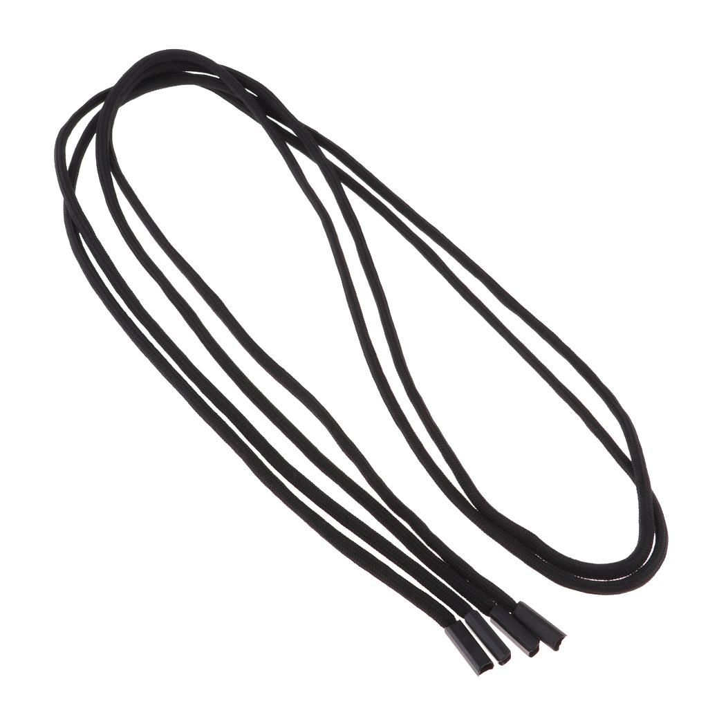 2-Counted Replacement Drawstrings Polyester Rope & Metal Tips It For F