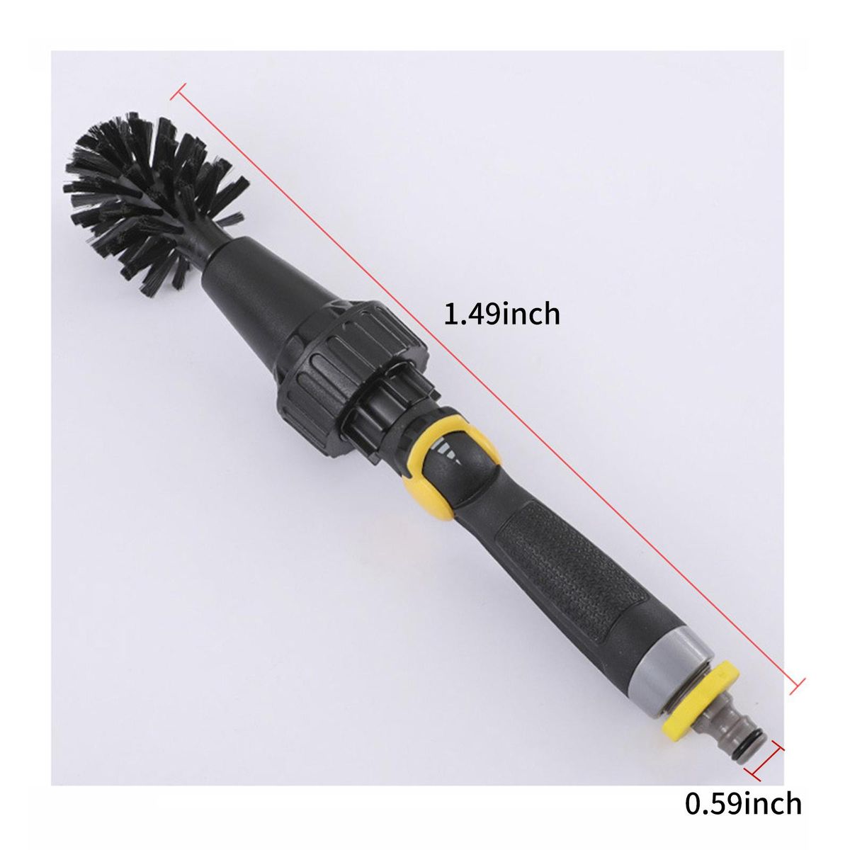 Auto Cleaning Wheel Brush Car Detailing Spinning Brushes Rotary Cleaning Brush for Scrub Wash Tires Grills Bike Motorcycle Wheels