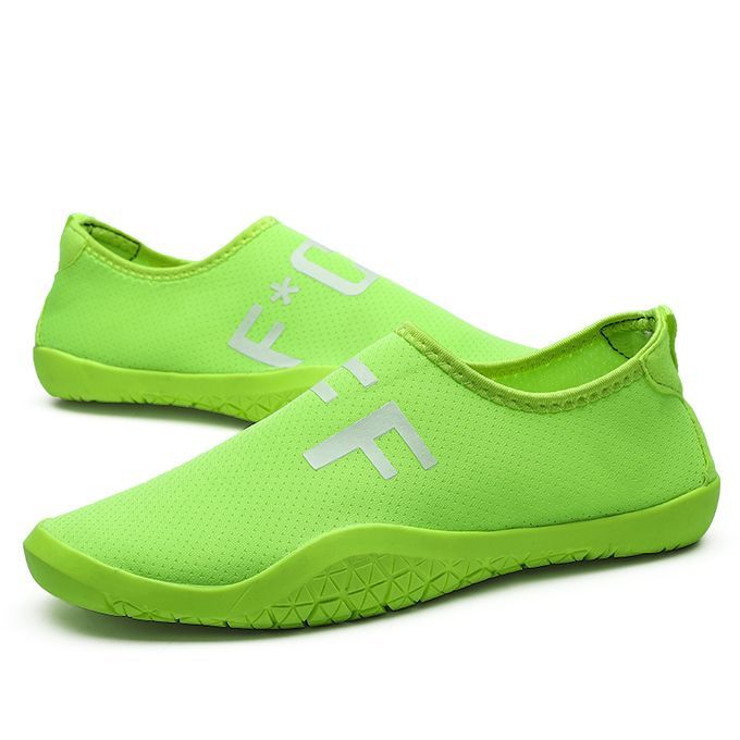 Big Size Water Shoes Beach Diving Yoga Shoes-Green