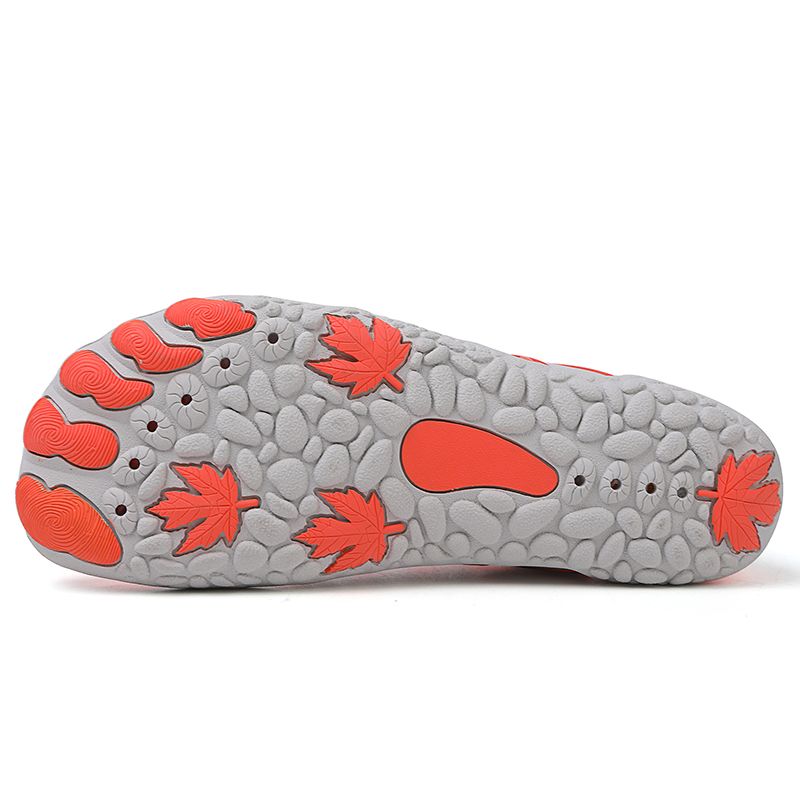 Men' Swimming Shoes Beach Shoes Quick-Dry Water Shoes Orange