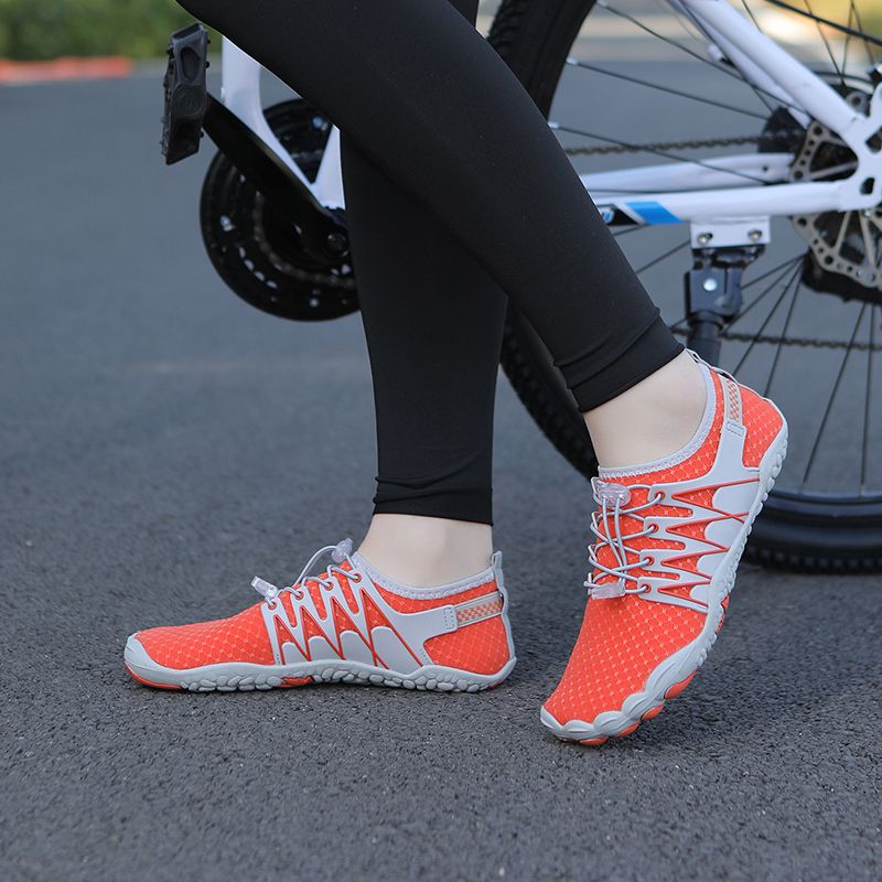 Men' Swimming Shoes Beach Shoes Quick-Dry Water Shoes Orange