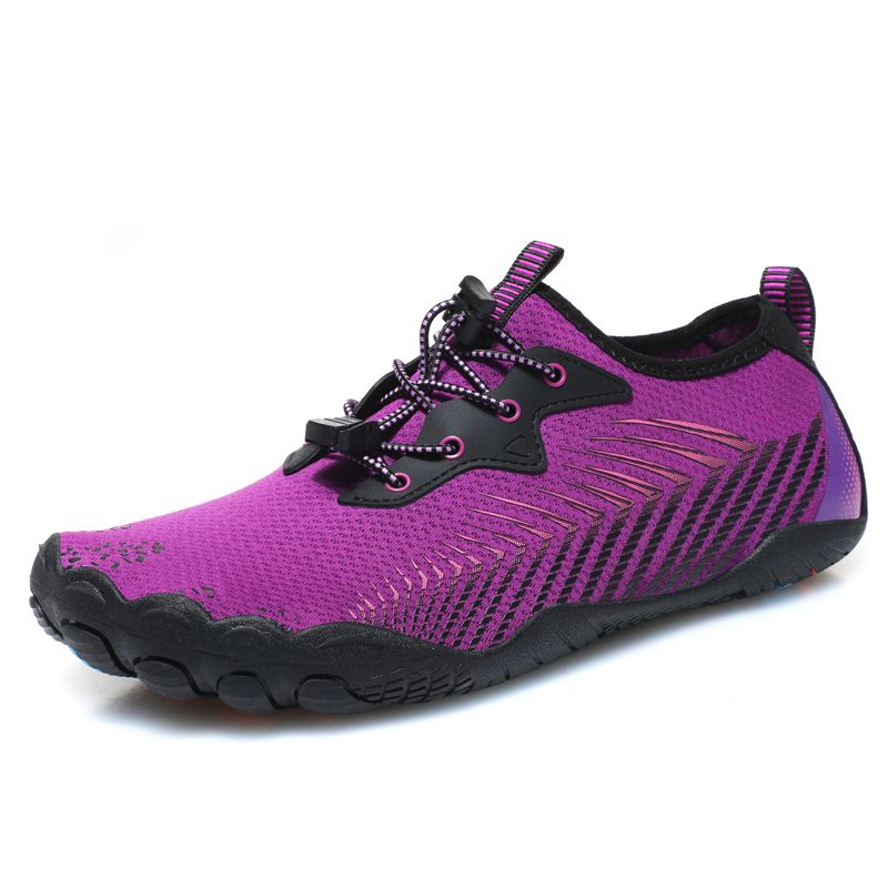 Men's Shoes Large Size Beach Swimming Wading Shoes Purple