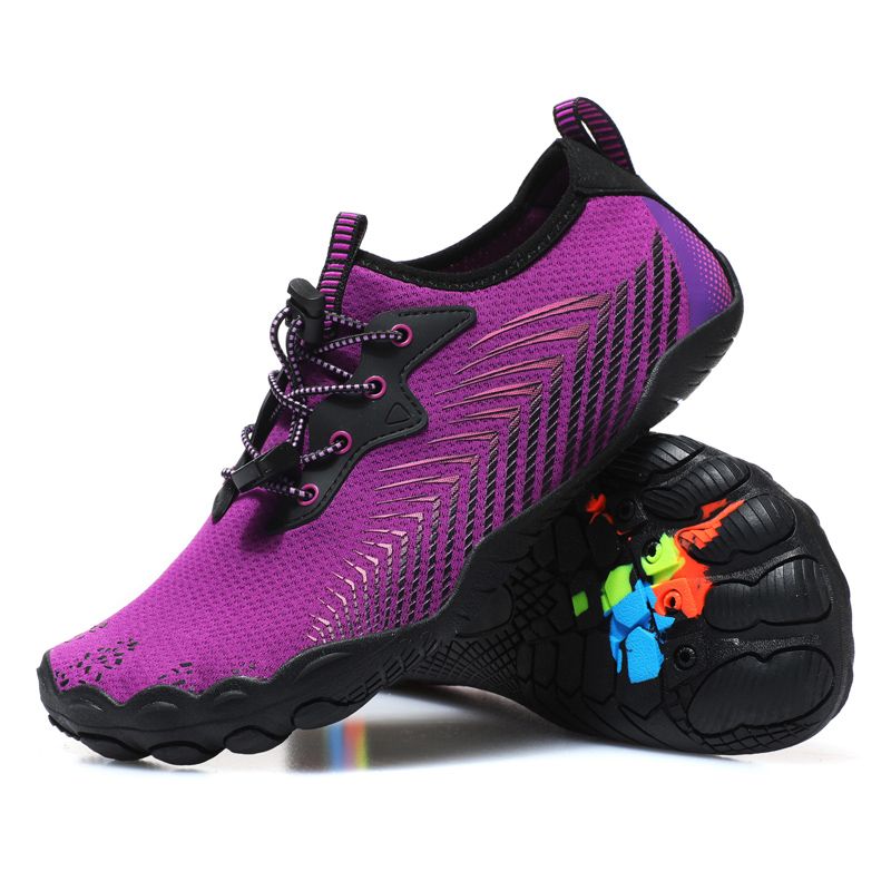 Men's Shoes Large Size Beach Swimming Wading Shoes Purple
