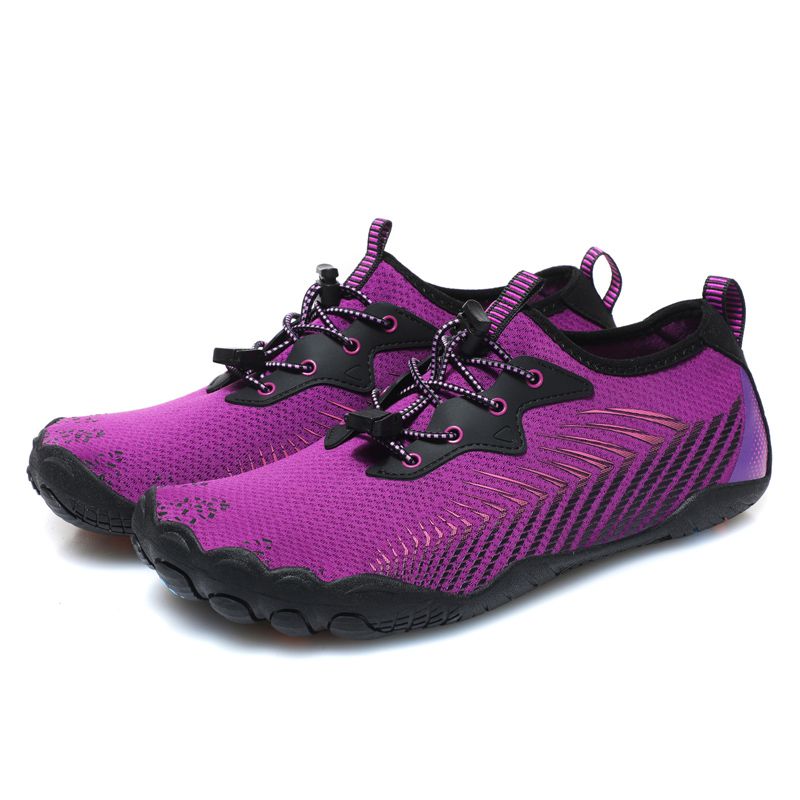 Men's Shoes Large Size Beach Swimming Wading Shoes Purple