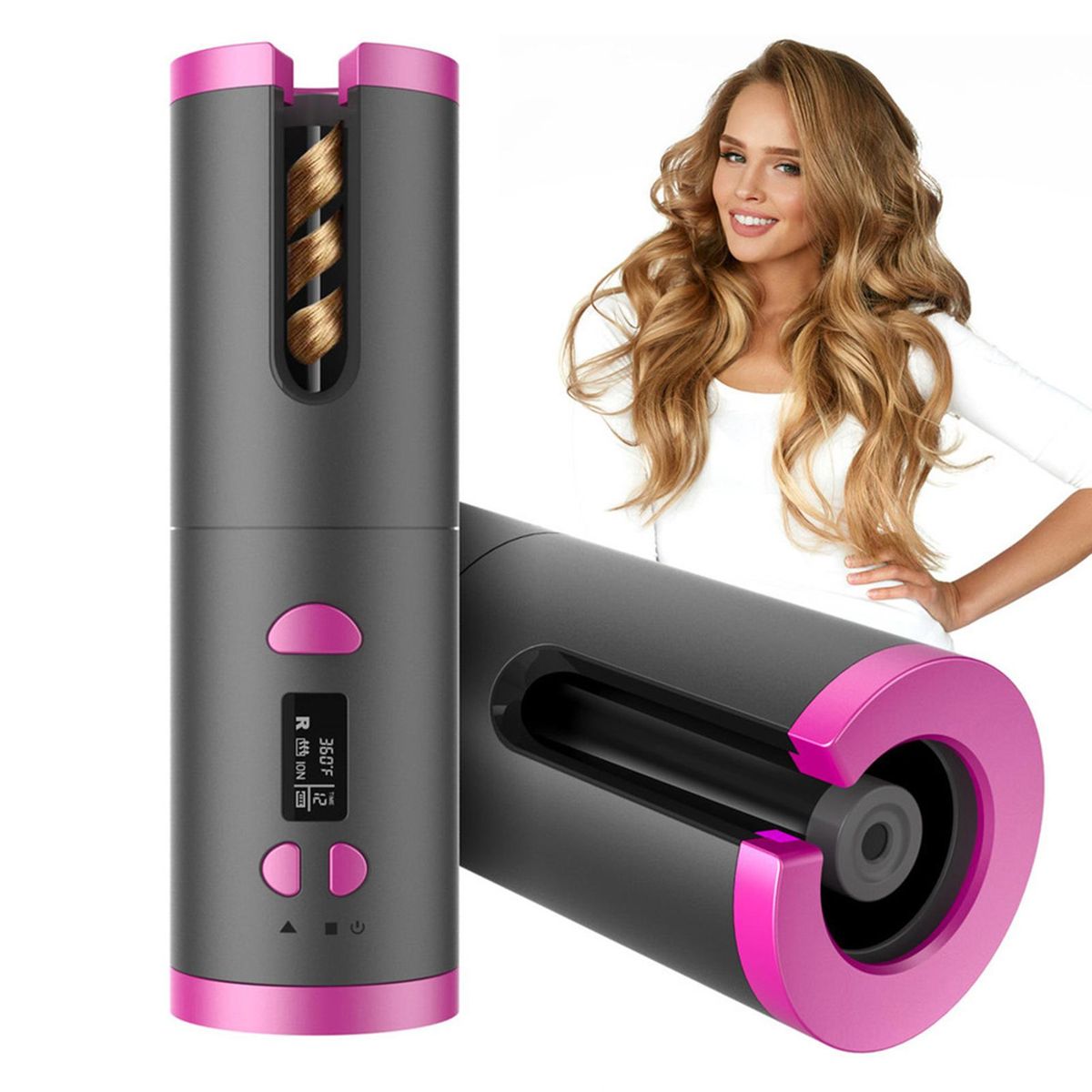New cross-border curling iron automatic curling artifact wireless portable usb charging lazy curling iron curling iron