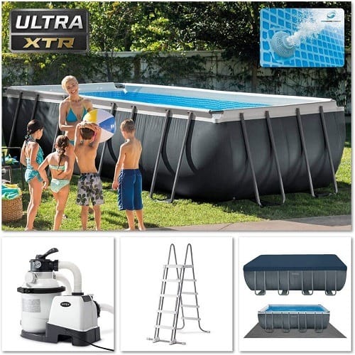 Ultra Xtr Frame Pool - 5.4 X 2.74 X 1.32 M With Filter + Pump + Cover + Ladder