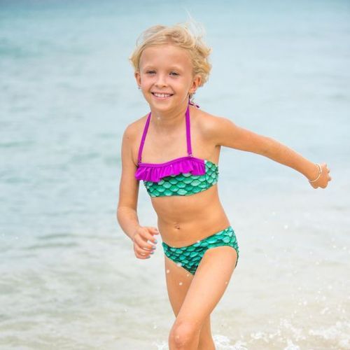 Celtic Green Bikini Bottom Kids  L