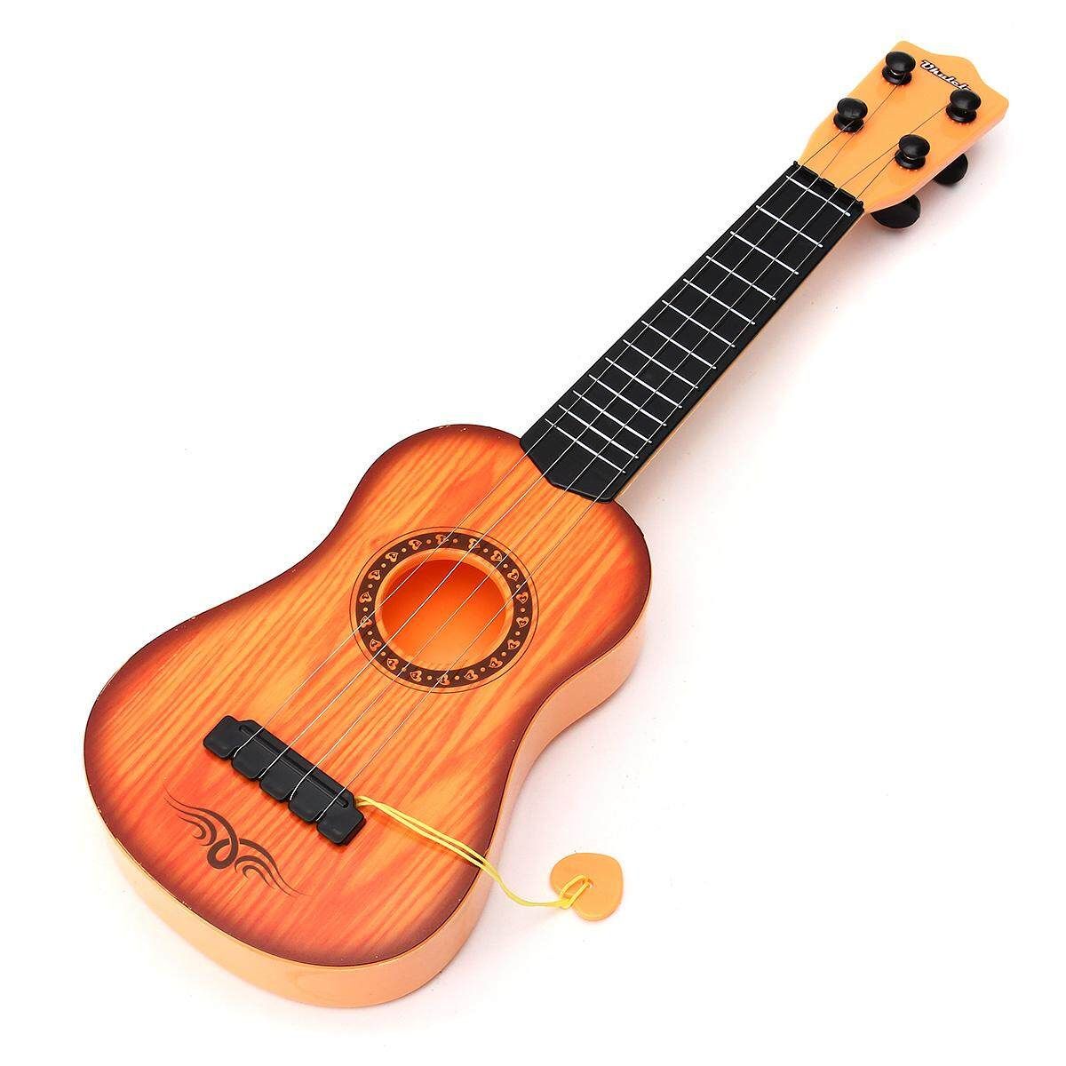 Educational Children Guitar Ukulele Musical Instrument Kids Christmas Gift Toy 43cm Yellow