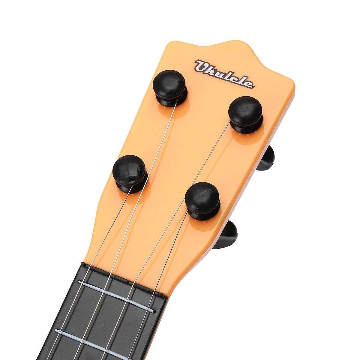 Educational Children Guitar Ukulele Musical Instrument Kids Christmas Gift Toy 43cm Yellow