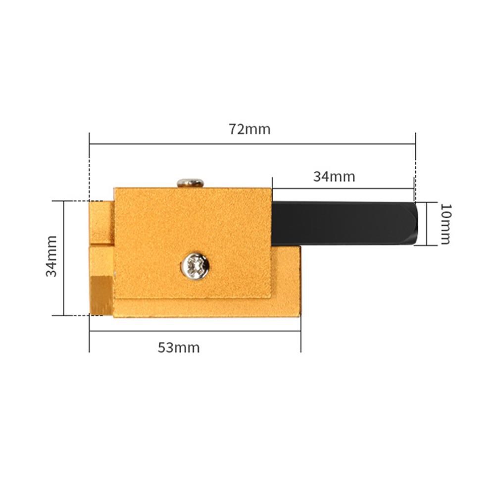 4 PCS Right Angle Corner Chisel Square DIY Punch Hinge Recess Corner Wood Chiseling Deburring for Door Drawer Frame Carpenters Woodworking Tool