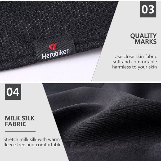 Motor Y Le Ne K Fa E   Men Women Winter Flee E Bala Lava Hat Ski Hood  Ap-black