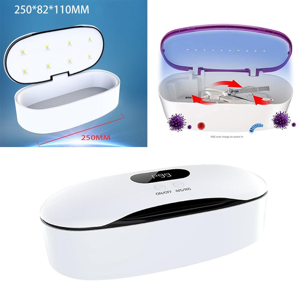 UV Sterilizer Box UVC Disinfection Machine Cleaner Sanitization White