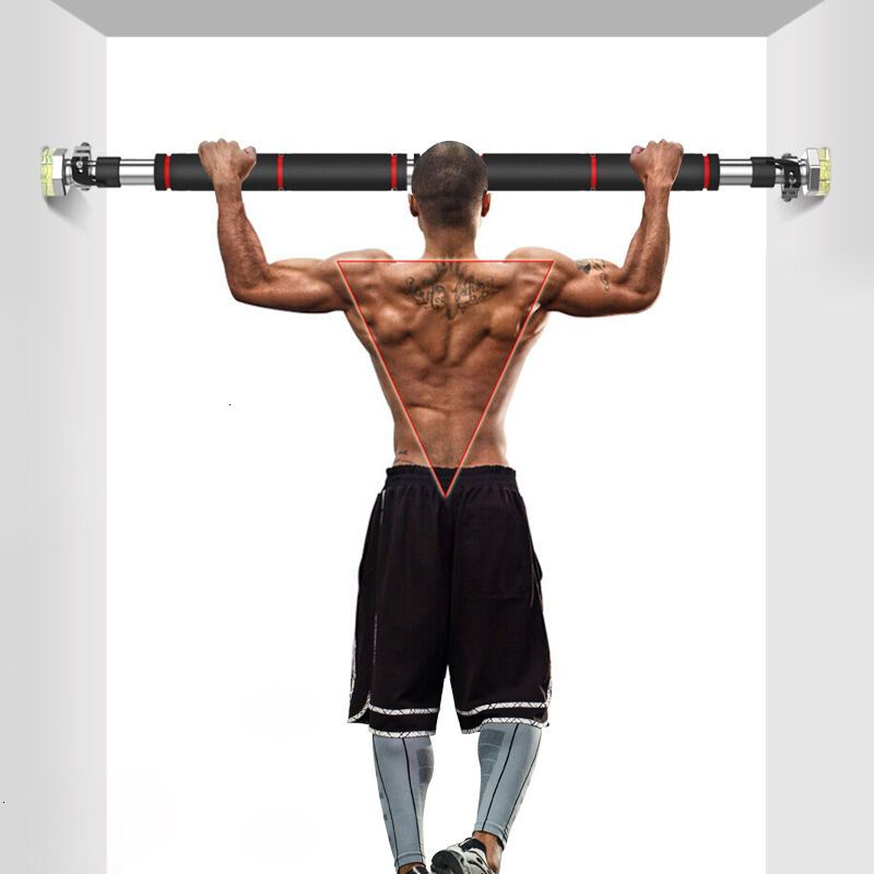 200kg Door Horizontal Steel Bars Adjustable Home Gym Workout