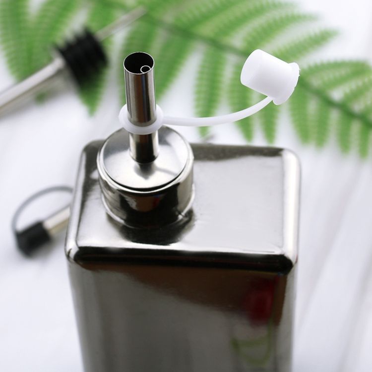 5 PCS Glass Bottle Stopper White Hat Straight Mouth