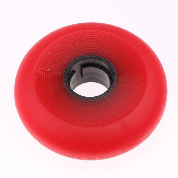 4 Pieces Inline Roller Hockey Fitness Skate Replacement Wheel 76mm Red
