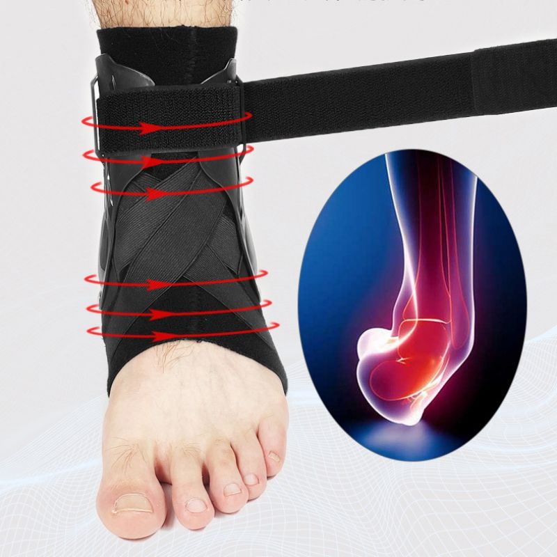 1pcs S/m/l Ankle Support Brace Elastic Compression Sleeve