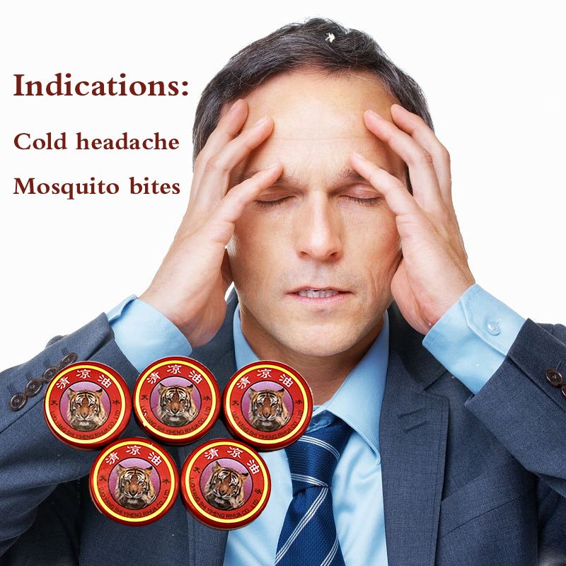 Treat Out Refresh Smell Summer 10pcs/lot Headache God Chinese Cooling Drive Eliminate Balm Medicine Brain Oil Tiger Bad Mosquito