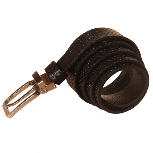 Apix Leather Belt - Black