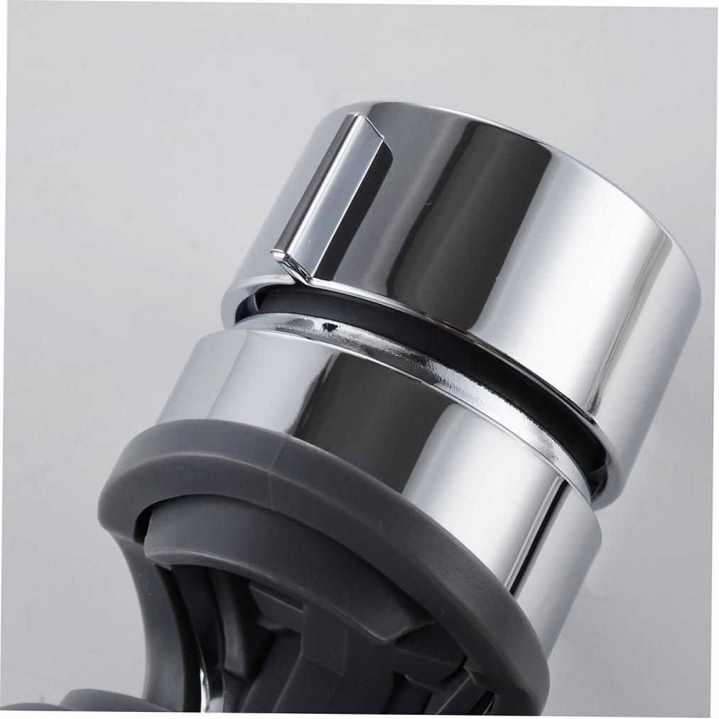 Adjustable Hand Shower Bracket for Slide Bar 18-25MM Diameter Polished Chrome Replacement Handheld Shower Head Holder