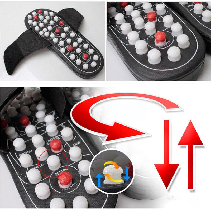 Acupoint Therapeutic Acupuncture Massage Ball Flip Flops