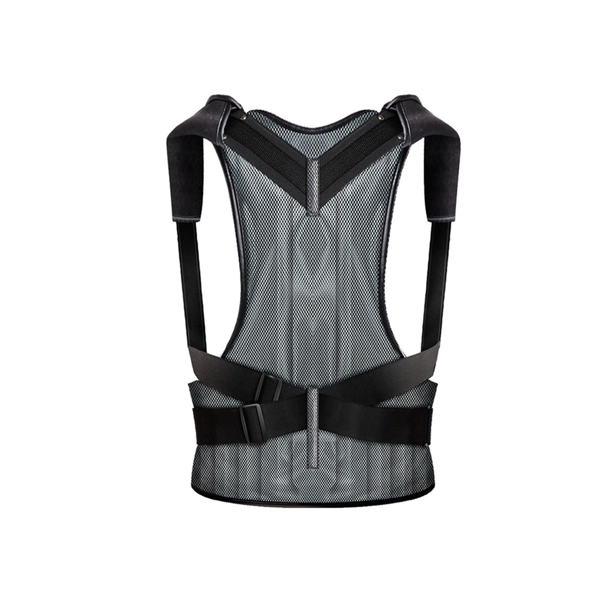 LEAMAI Inflatable Posture Corrector Back Belt Support Back Brace Relief from The Pressure on The Upper Back and Shoulders for Men and Women