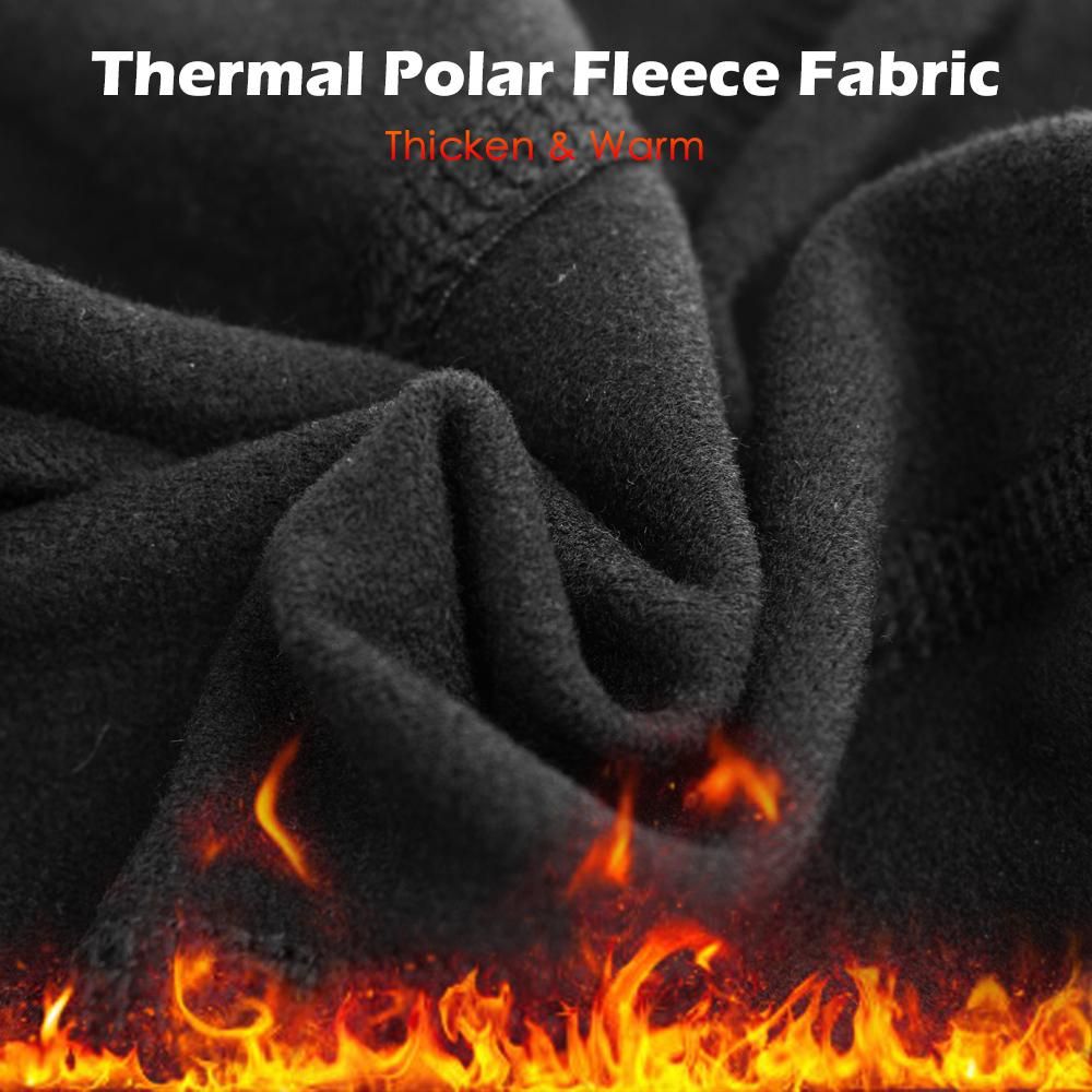 Winter Outdoor Fleece Beanie Warm Cap Windproof Thermal Cap for Hiking Riding Climbing