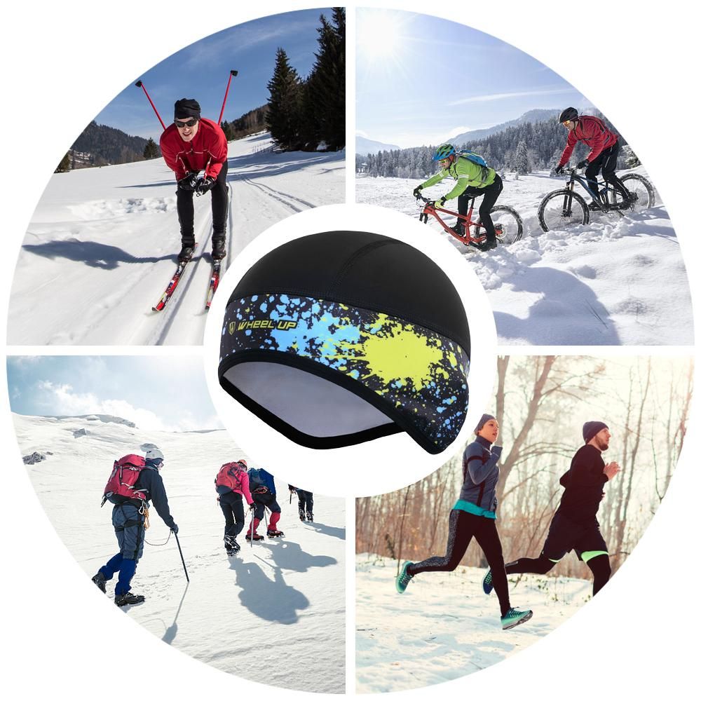 Winter Outdoor Fleece Beanie Warm Cap Windproof Thermal Cap for Hiking Riding Climbing