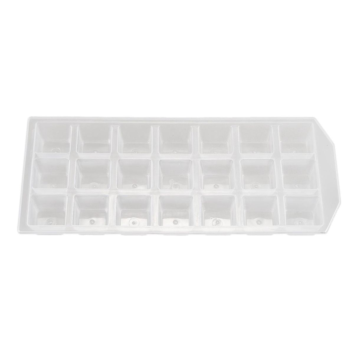 Transparent Plastic Ice Cube 21 P Container Form