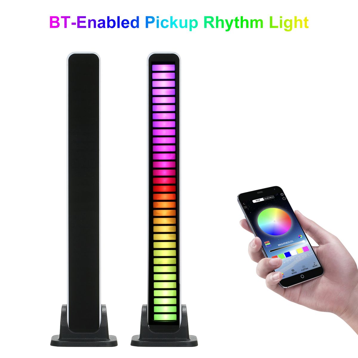 Pickup Rhythm Light 32-Bit Music Level Indicator USB RGB