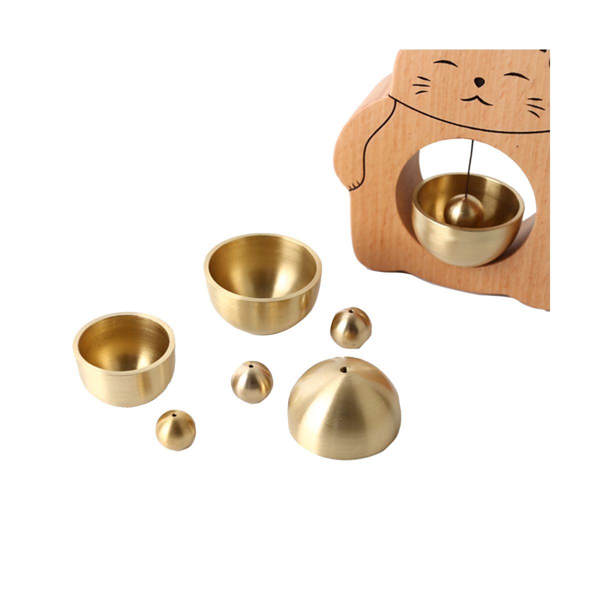 Doorbell Wood Gentle Sound Doorbell Entrance Decorative